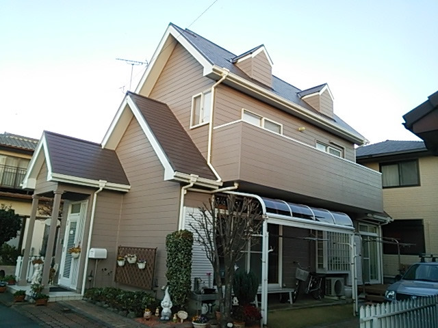 住宅の外観